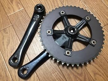 Sugino Messenger RD2クランクセット 46T 165mm Amazon | Sugino RD-2 Messenger Crankset, 165x46, Black by